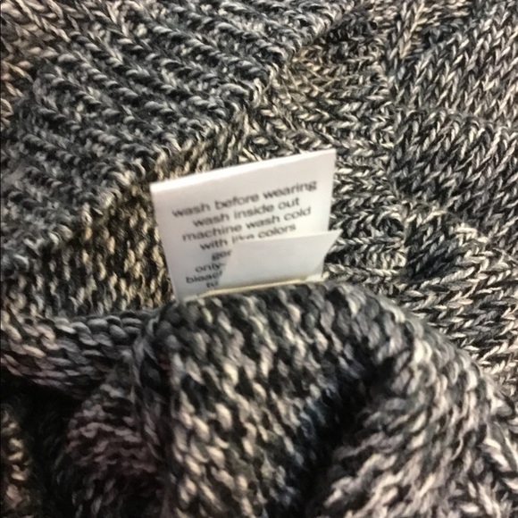 SONOMA XXL Goods For Life sweater w/ stitch detail shades of black/gray … - Picture 2 of 13